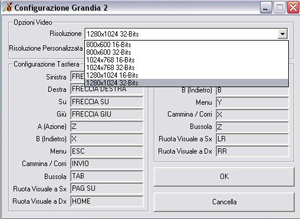 Grandia 2 Config Screnshot